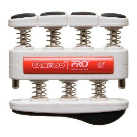 Fabrication Enterprises CanDo PRO Hand Exerciser, Red, Light 10-0836